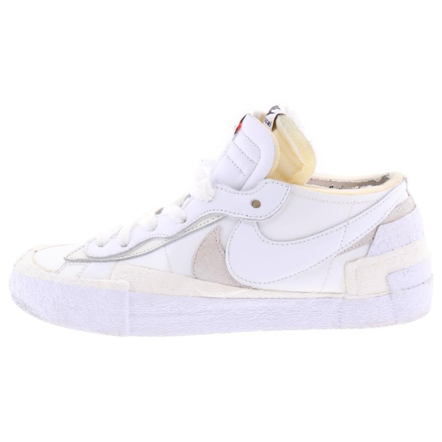 NIKE ナイキ ×SACAI BLAZER LOW White Patent Leather サカイ ブレザー  