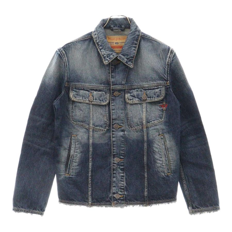 新品 タグ付 DIESEL デニム ジャケット 切替え ワッペン スタッズ 新品 タグ付 DIESEL デニム ジャケット 切替え ワッペン スタッズ