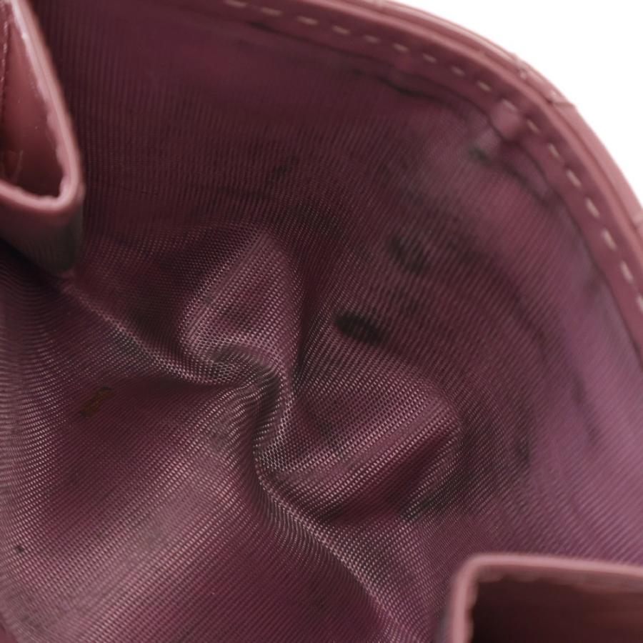 Christian Dior クリスチャンディオール ロータスウォレット カナージュ パテントカーフスキン 3つ折り財布 ピンク S0181OVRB_M64P Christian Dior（クリスチャン・ディオール） DIOR ディオール