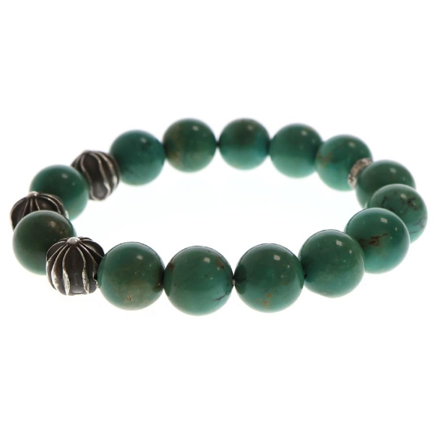 CHROME HEARTS（クロムハーツ） BEAD 12mm クロスボール ターコイズ