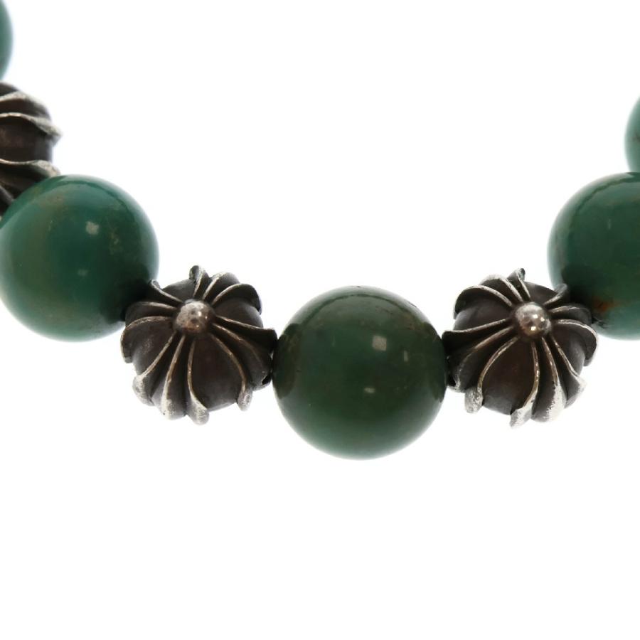 CHROME HEARTS（クロムハーツ） BEAD 12mm クロスボール ターコイズ