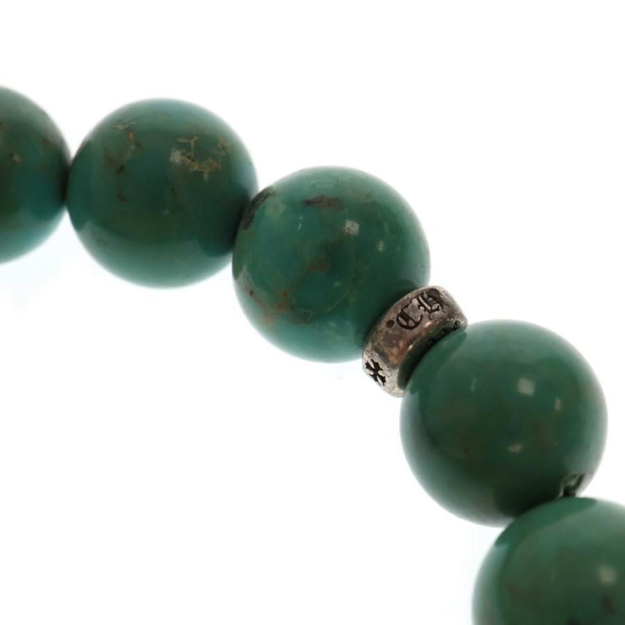 CHROME HEARTS（クロムハーツ） BEAD 12mm クロスボール ターコイズ