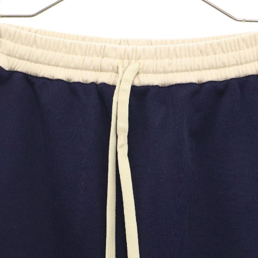 GUCCI サイドライン スラックス トラックパンツ ネイビー GUCCI（グッチ） サイドラインストライプ トラックパンツ レディース