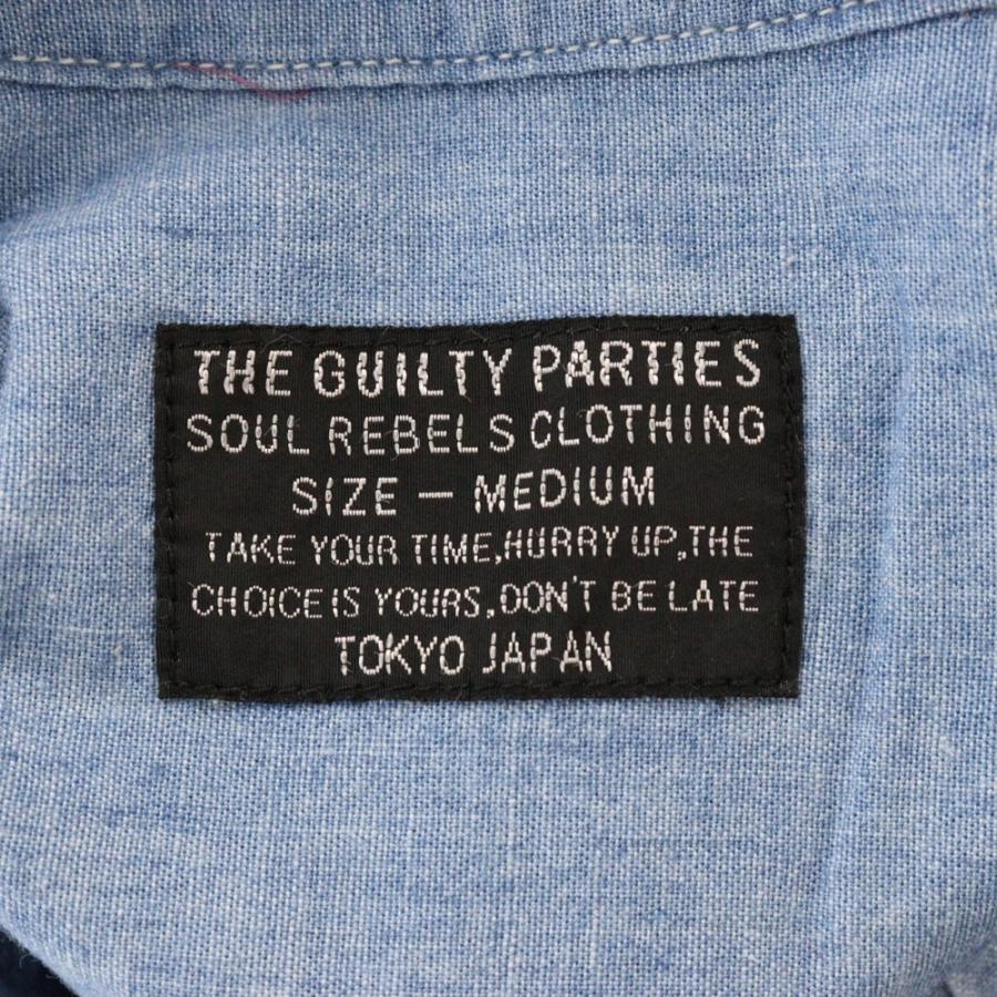 WACKO MARIA ワコマリア THE GUILTY PARTIES シャンブレーシャツ WACKO MARIA ワコマリア THE GUILTY PARTIES シャンブレーシャツ