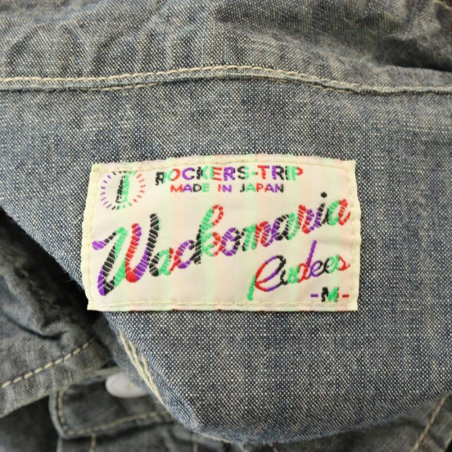 WACKO MARIA ワコマリア 初期 裾ロゴ刺繍 マリアパッチ 長袖 WACKO MARIA ワコマリア 初期 裾ロゴ刺繍 マリアパッチ 長袖