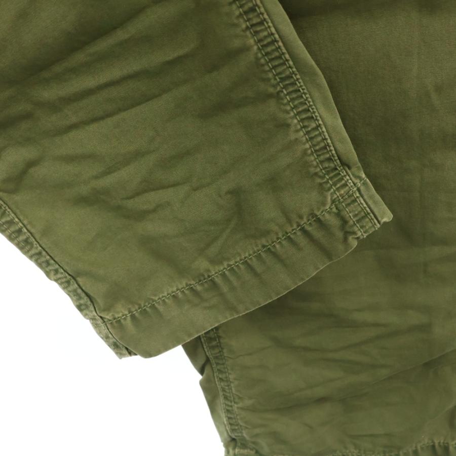 【新品タグ付】ストーンアイランド ガーメントダイエフェクトカーゴパンツ カーキ STONE ISLAND（ストーン アイランド） ガーメントダイエフェクト
