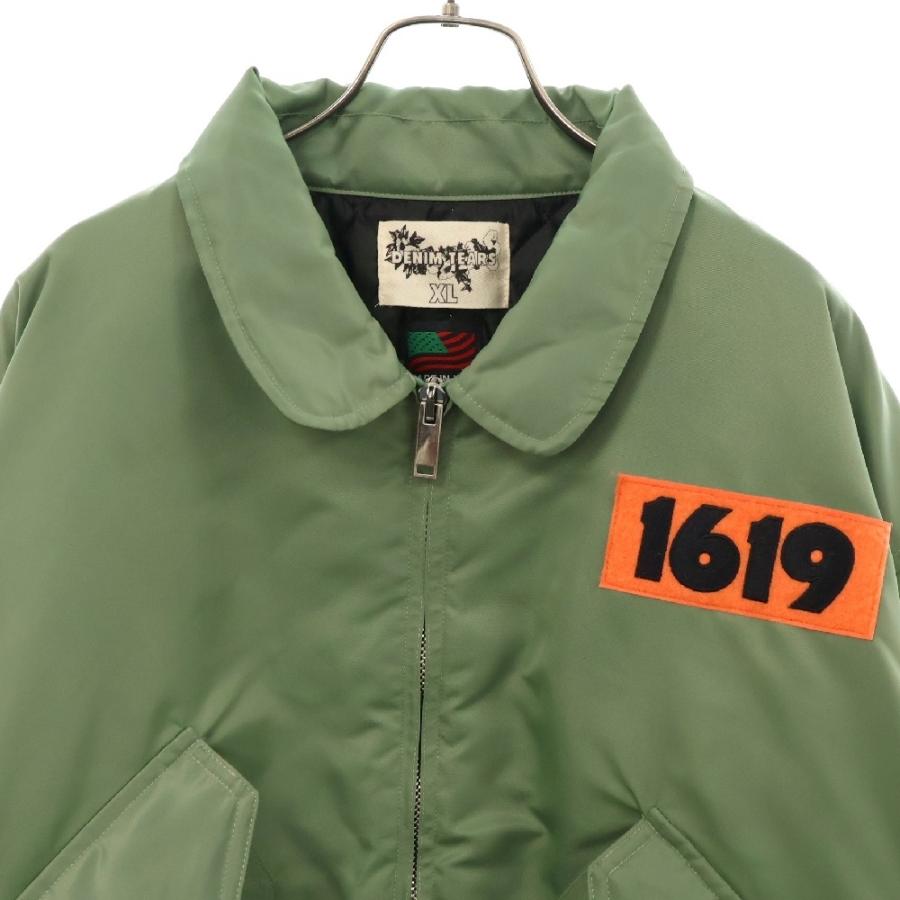 デニムティアーズ 　DENIM TEARS 1619　ナイロンボンバーブルゾン DENIM TEARS デニムティアーズ 1619 BOMBER JACKET ボンバージャケット