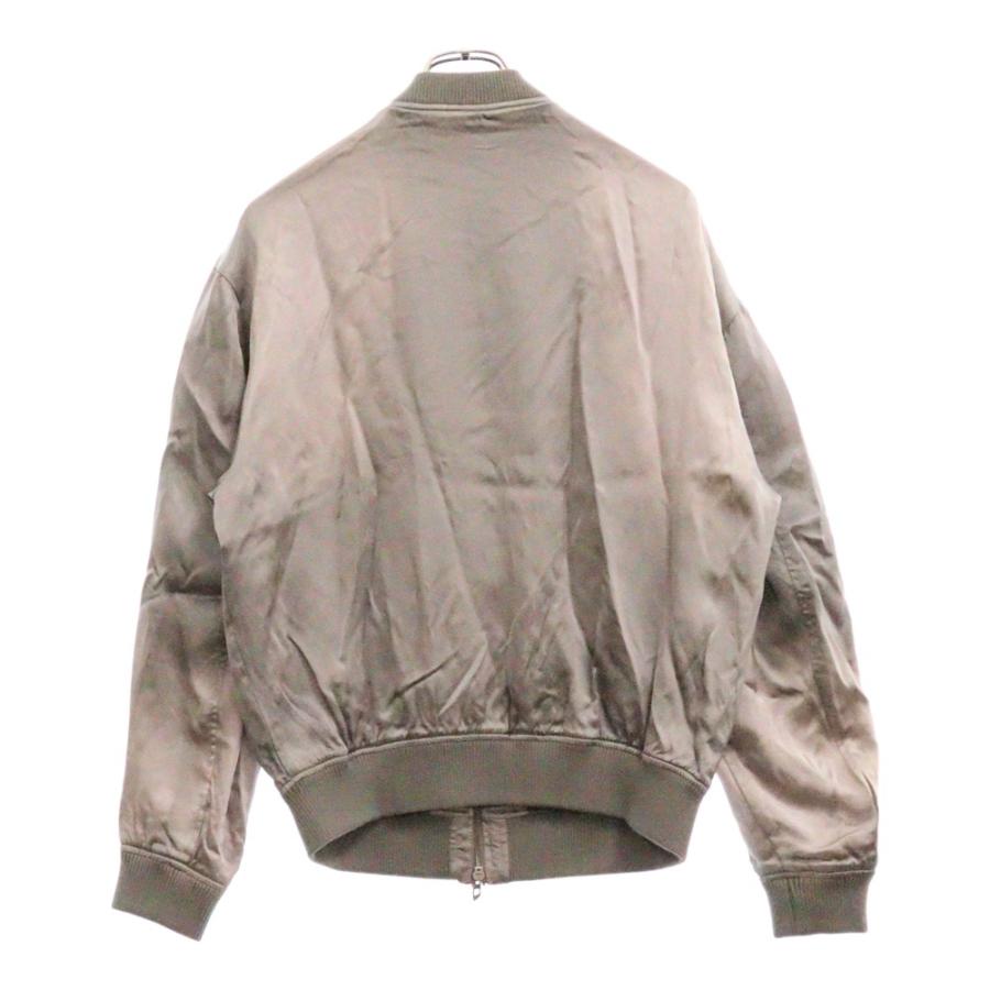 DIESEL ディーゼル ボンバージャケット Dロゴ ダブルジップ サテン 短丈 die-l-o-c8-045.jpg