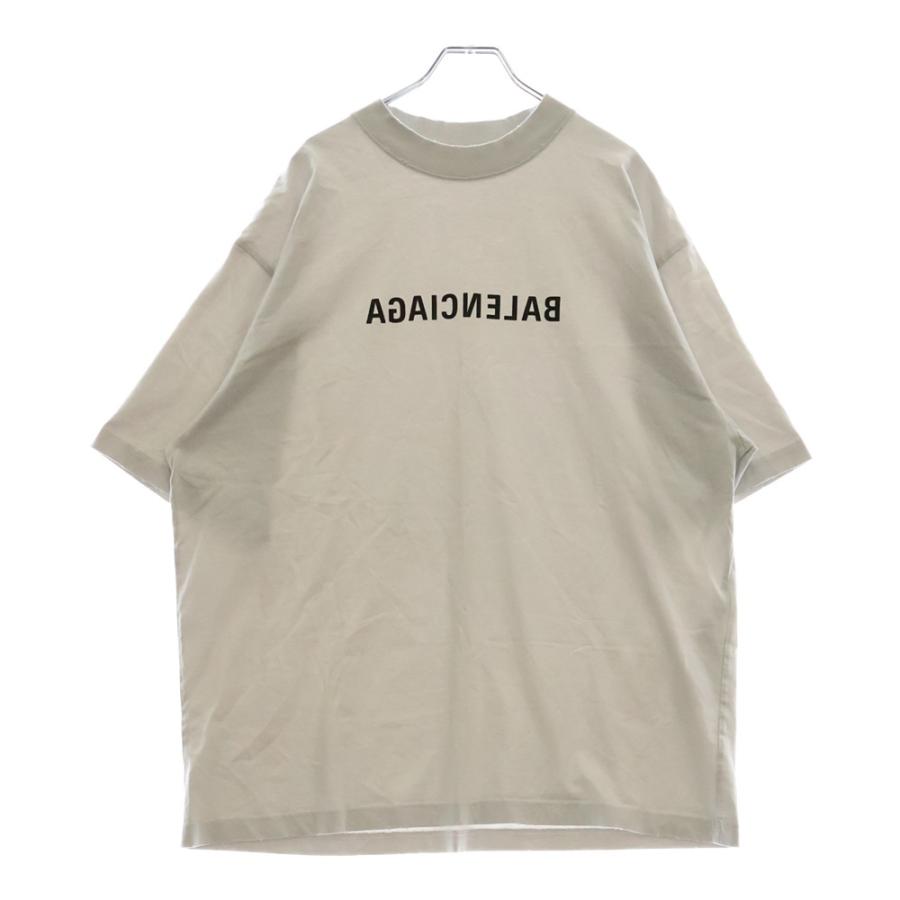 BALENCIAGA バレンシアガ 23SS Medium Fit T-shirt リバースロゴ 