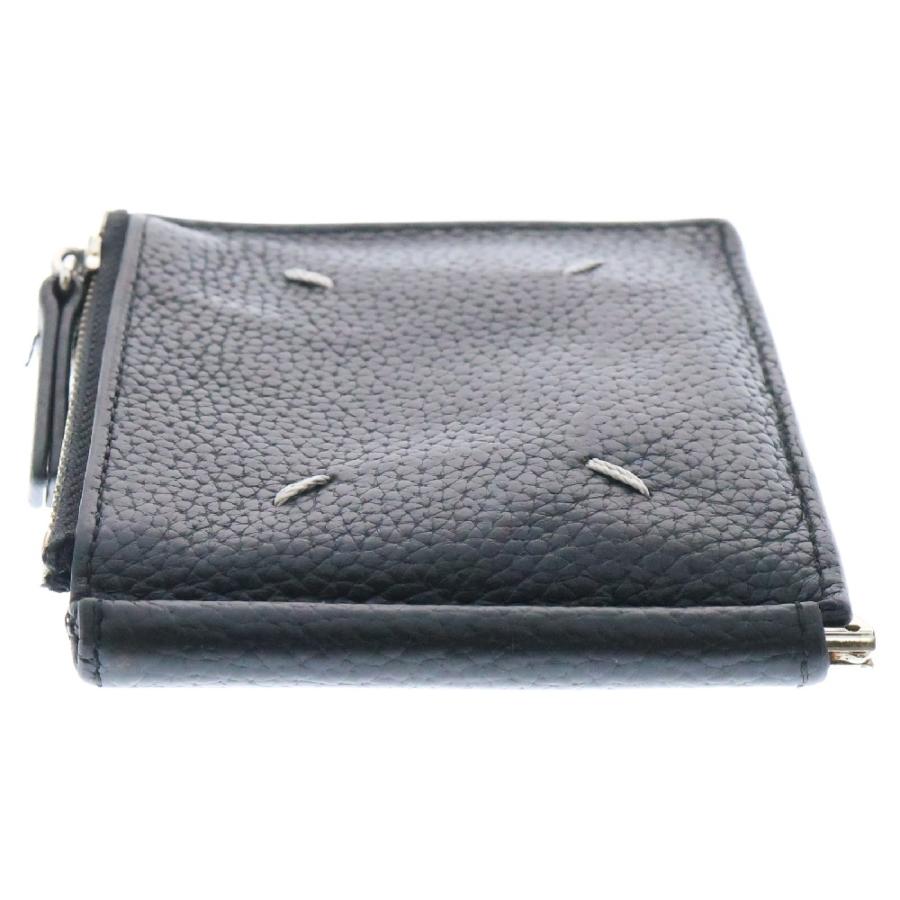 メゾンマルジェラ☆コンパクト財布☆ Maison Margiela メゾンマルジェラ マネークリップ レザー 二