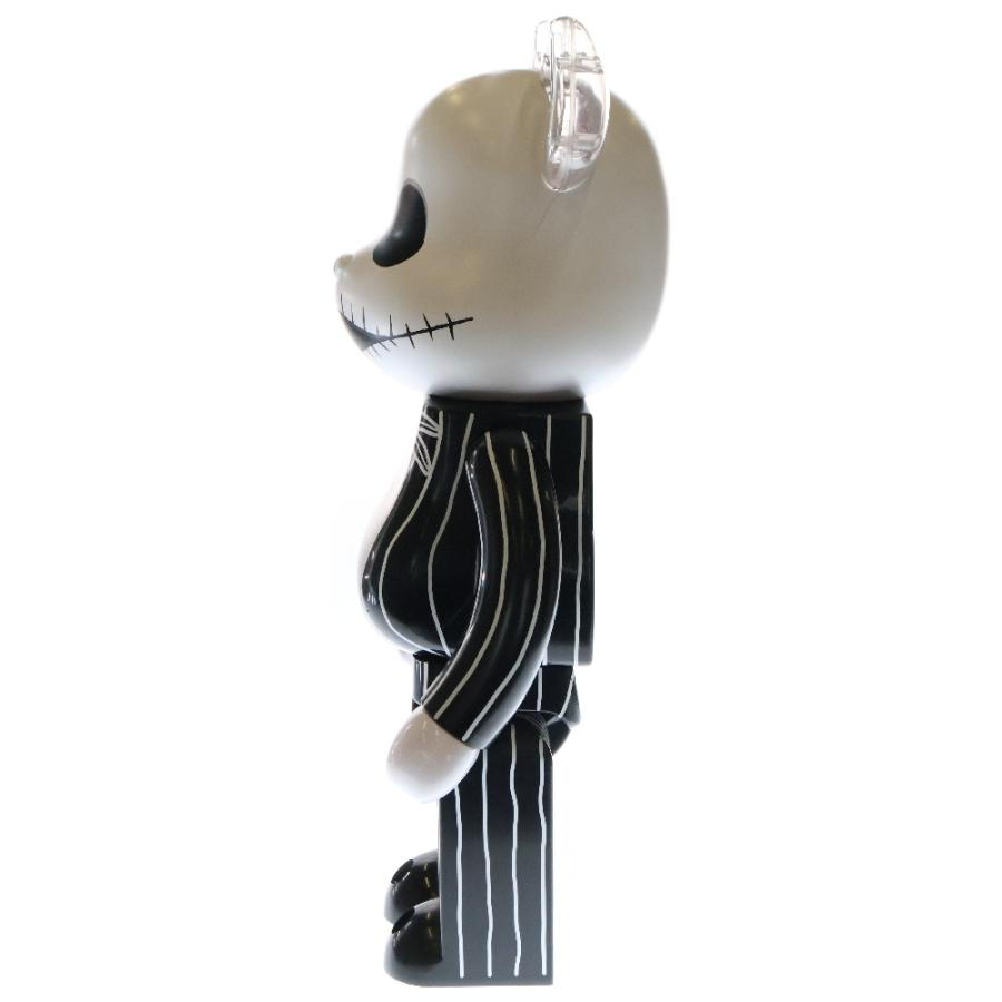 MEDICOM TOY - MEDICOM TOY メディコムトイ BE@RBRICK×Disney WELCOME TO HELLOWEEN TOWN Jack Skellington 1000% ジャック・スケリントン ブラック/ホワイト ベアブリック フィギュア MEDICOM TOY（メディコム・トイ） BE@RBRICK×Disney WELCOME TO