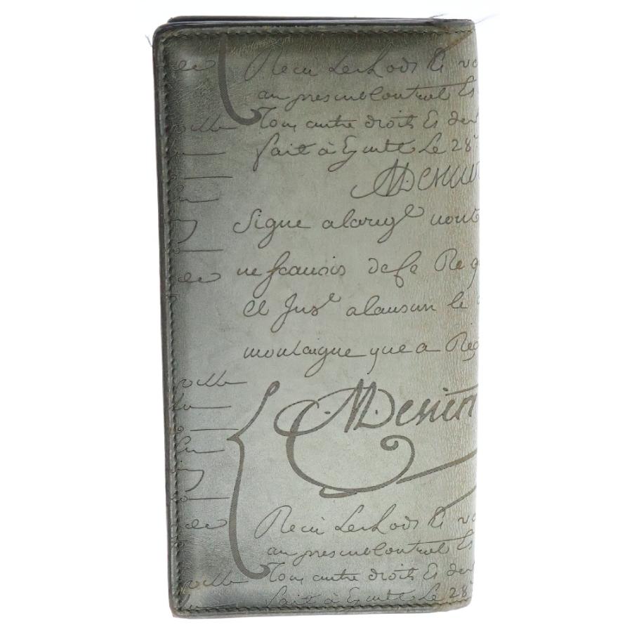 Berluti ベルルッティ カリグラフィー レザー ロングウォレット 財布