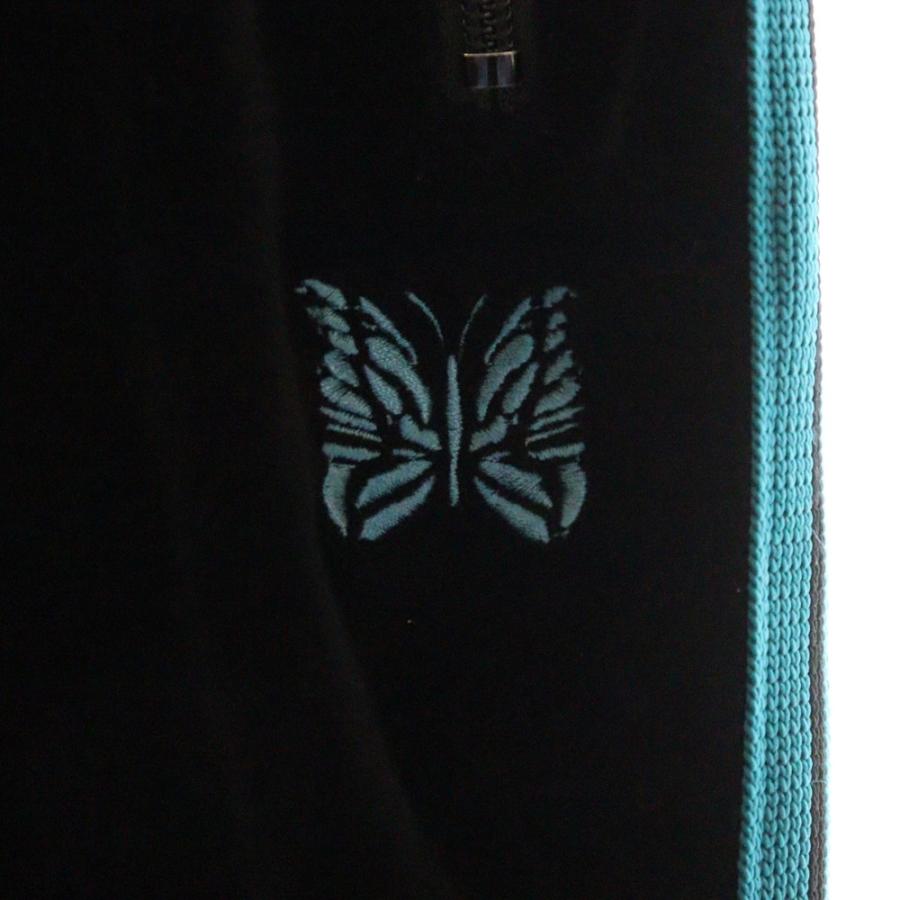 Needles（ニードルス） Narrow Track Pant Velour サイドライン ベロア
