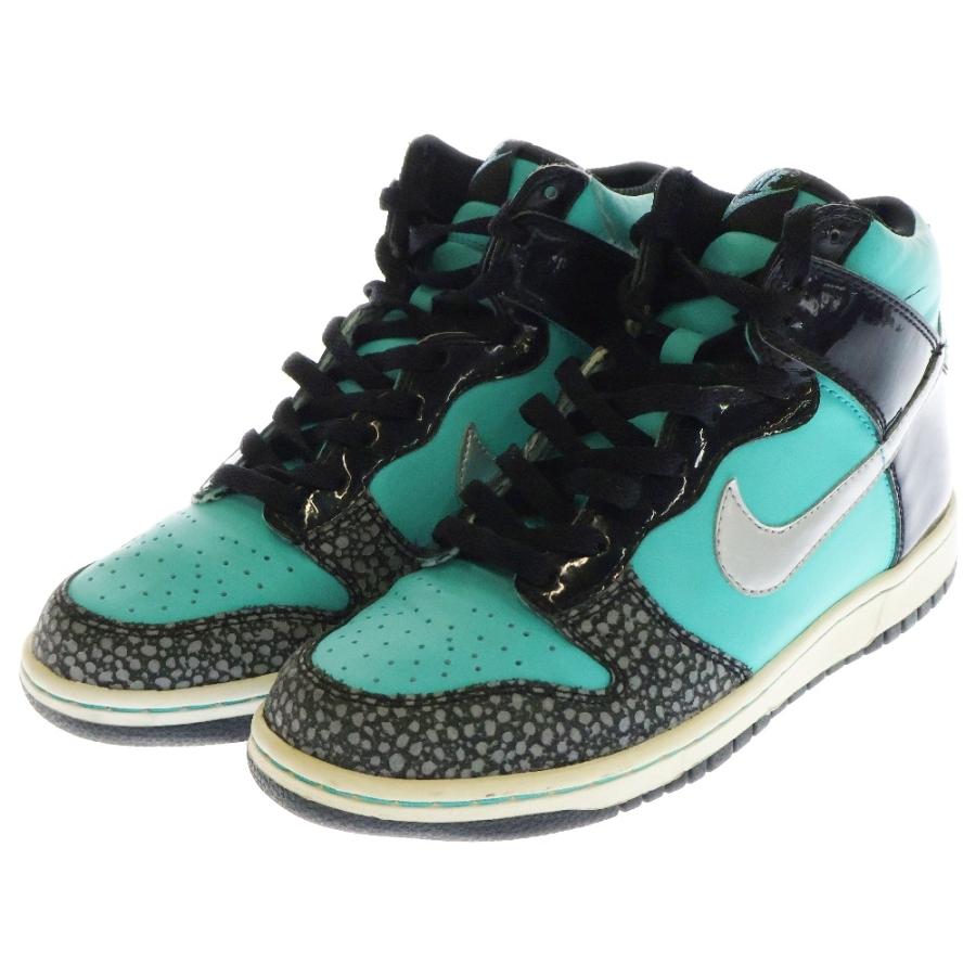 NIKE（ナイキ） 【観賞用 2010年製】DUNK HIGH GS Black Retro Silver