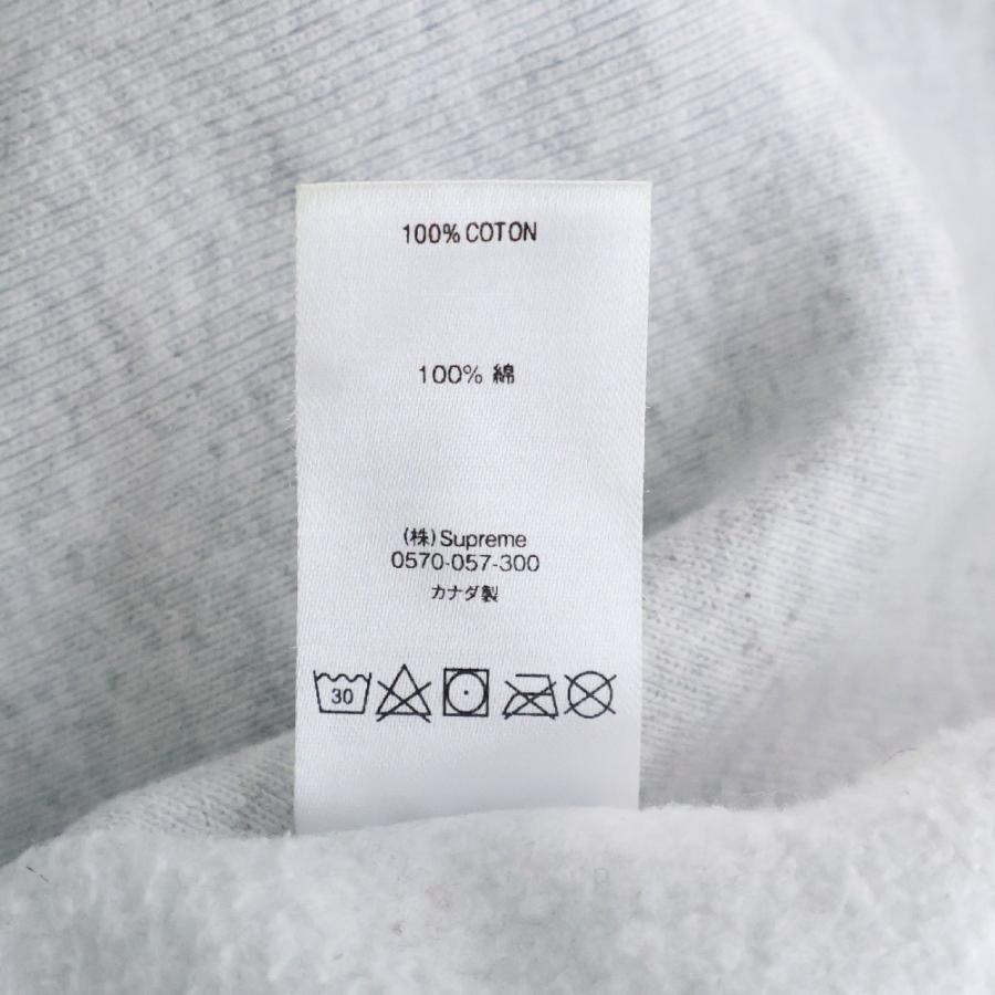 Supreme ボックスロゴトレーナー グレー　2018AW SUPREME Box Logo Crewneck Sサイズ グレー シュプリーム