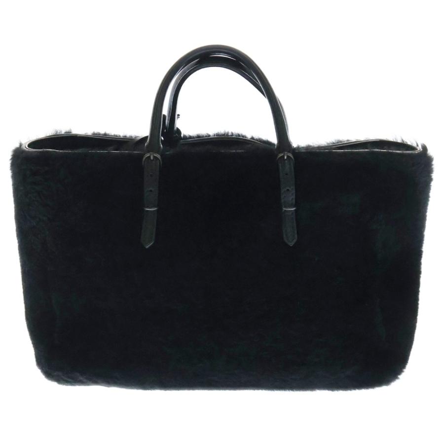 BALENCIAGA ファーショルダーバッグ 黒 ファー BALENCIAGA(バレンシアガ) バッグ・カバン(レディース) - 海外