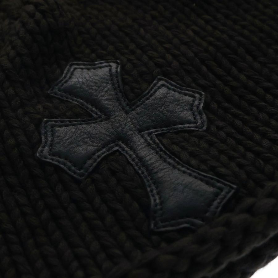 CHROME HEARTS（クロムハーツ） クロスパッチ カシミヤ ニットキャップ