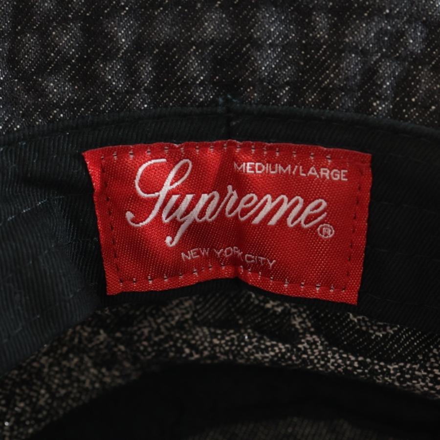 Supreme（シュプリーム） 22SS Fade Jacquard Denim Crusher Hat