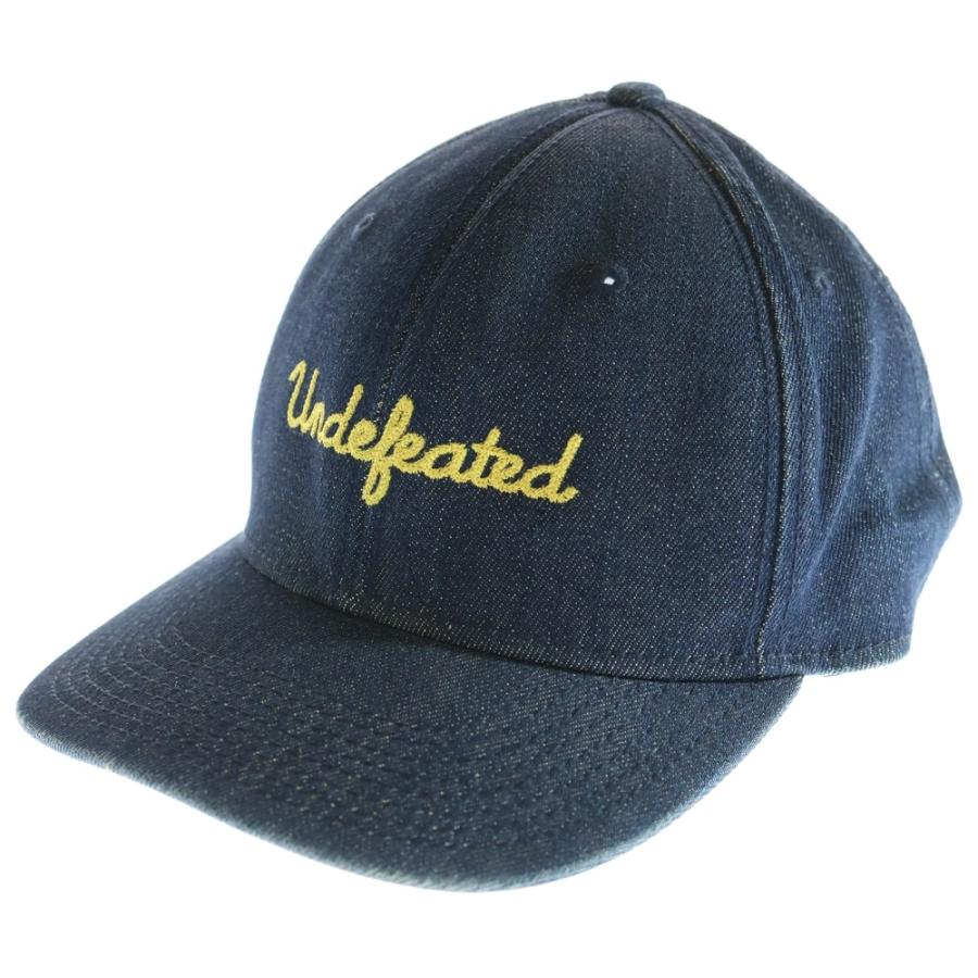 UNDEFEATED（アンディフィーテッド） Denim Patch Low Cap デニム