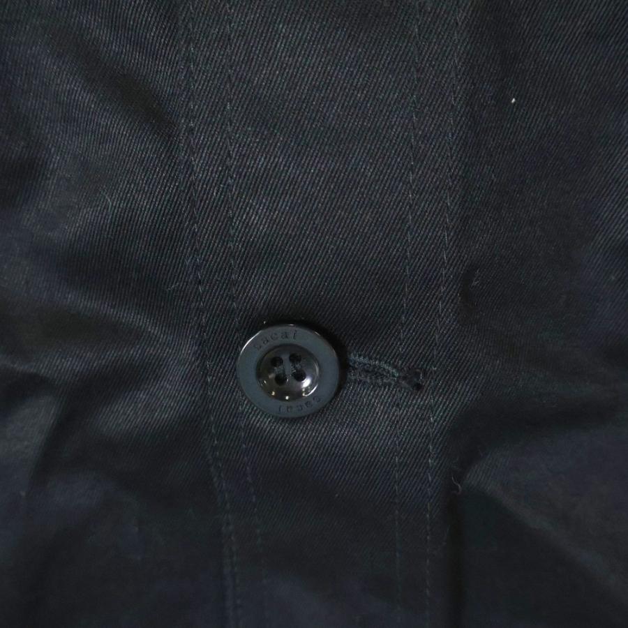 sacai（サカイ） 24SS COTTON CHINO NYLON TWILL BLOUSON コットンチノ