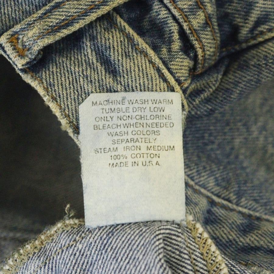 RRL (ダブルアールエル) 90s DENIM PANTS 革パッチ ジッパーフライ