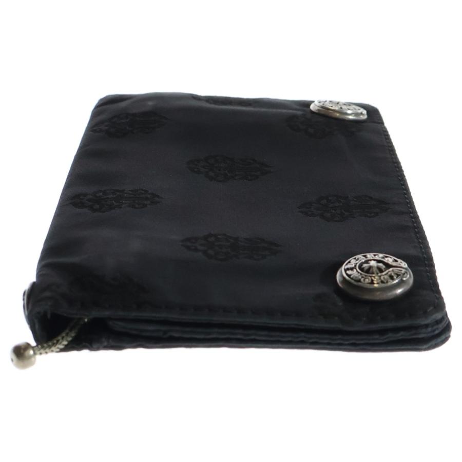 CHROME HEARTS（クロムハーツ） 2ZIP ナイロン ウォレット ブラック