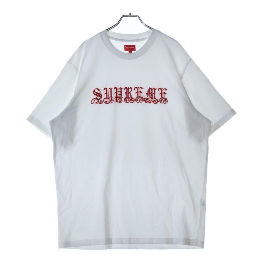 Supreme（シュプリーム） 21SS Old English Rhinestone S/S Top