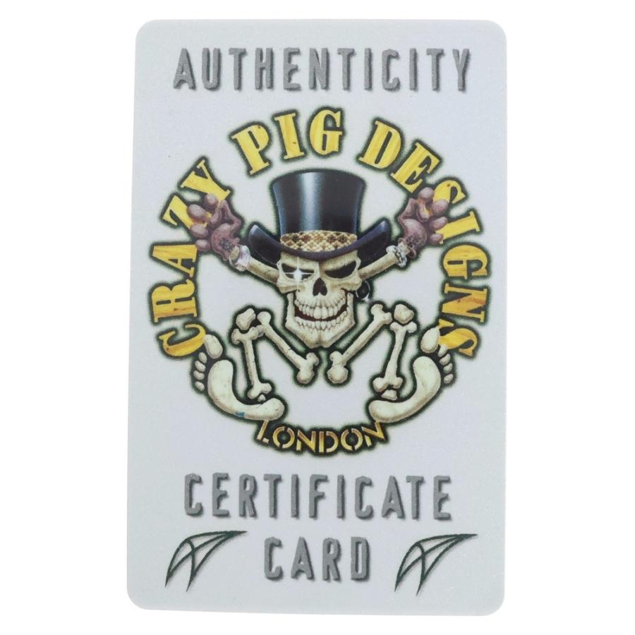 CRAZY PIG クレイジーピッグ #27 EVIL SKULL RING イーヴィルスカル