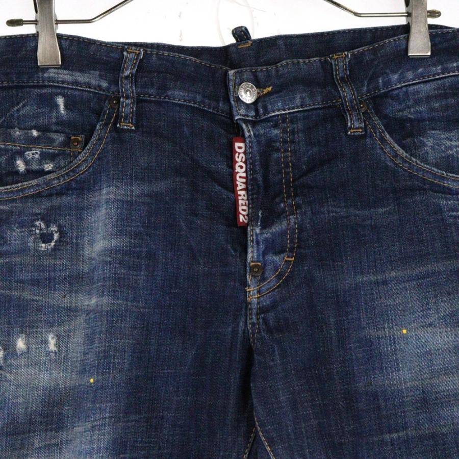 DSQUARED2（ディースクエアード） 20SS ダメージリペア加工ペイント