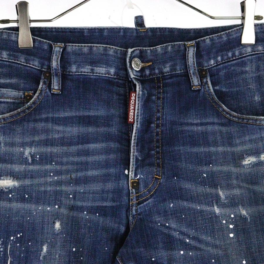DSQUARED2（ディースクエアード） 20SS ダメージリペア加工ペイント