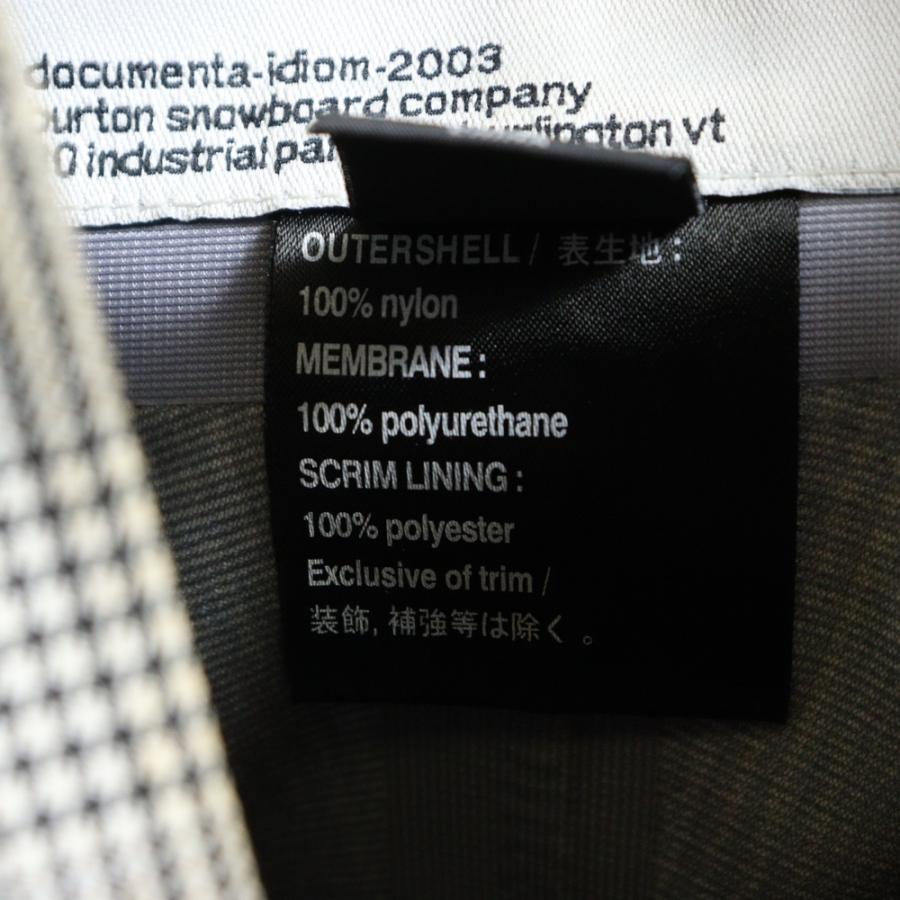 BURTON（バートン） 2003 iDiom 3L Jacket 1st イディオム スリーエル
