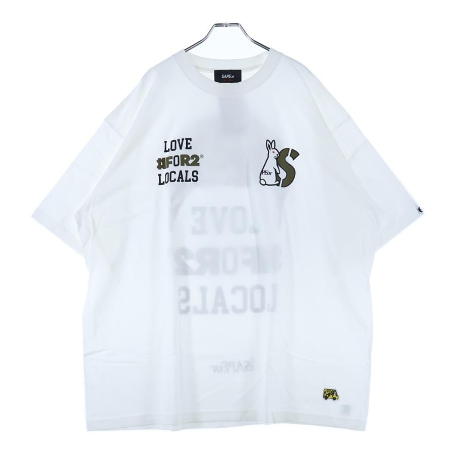 SAPEur サプール ×FR2 LOVE #FOR2 LOCALS 両面プリント 半袖