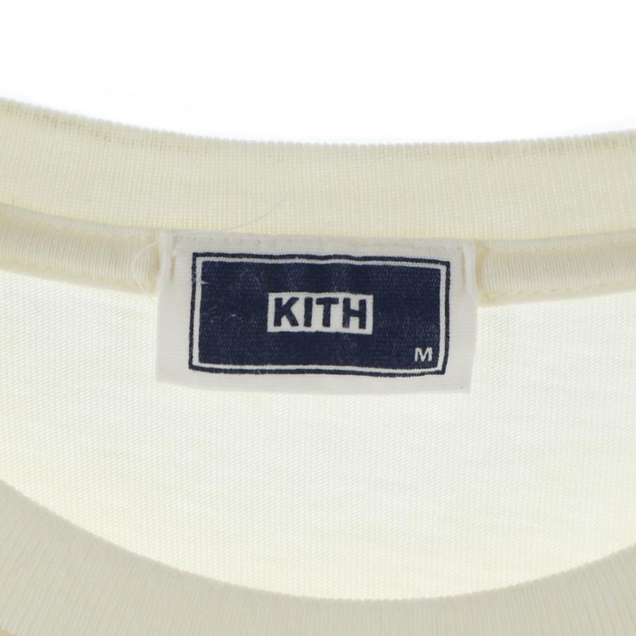 KITH（キス） フラワープリント フロントロゴ クルーネック 半袖T