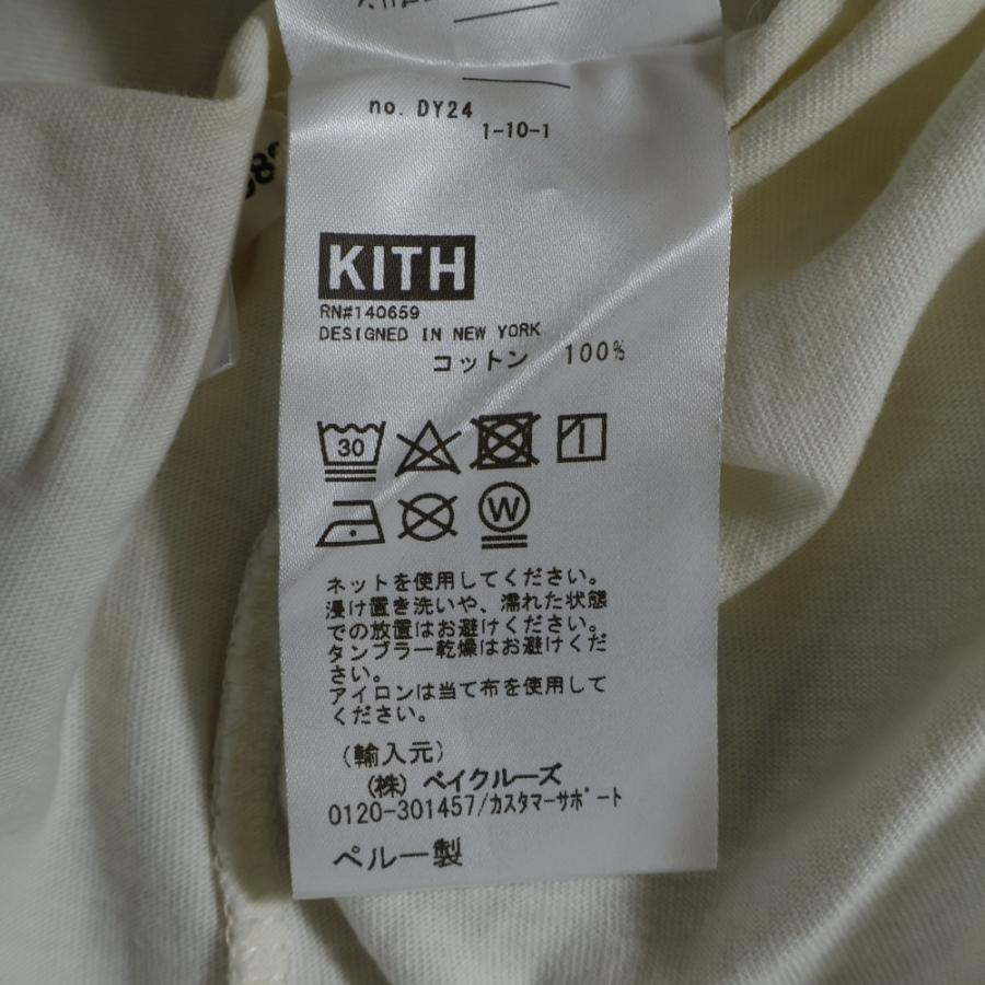 KITH（キス） フラワープリント フロントロゴ クルーネック 半袖T