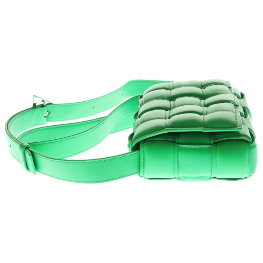 【最終値下げ】Bottega Veneta ボッテガ ボディバッグ グリーン ボッテガヴェネタ BOTTEGA VENETA ボディバッグ ミニ カセット ミニ