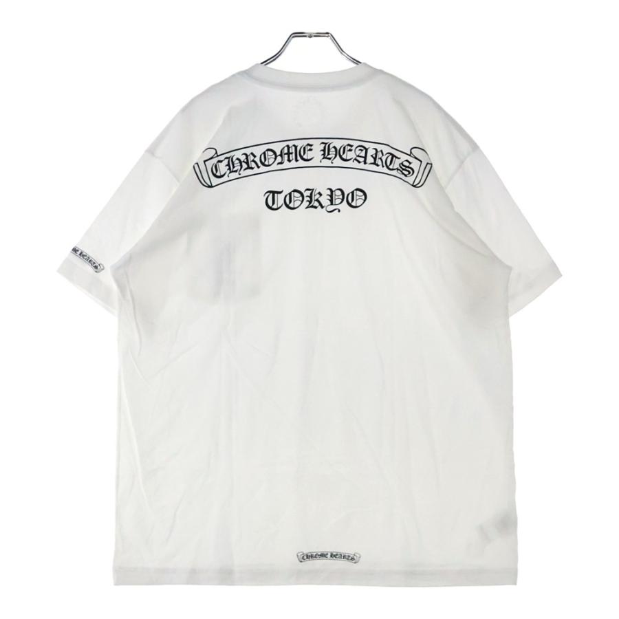 クロムハーツ/スクロールラベルバックプリントTOKYO Tシャツ 東京限定