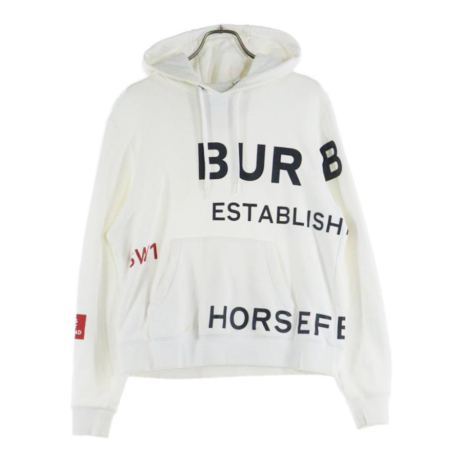 BURBERRY ホースフェリープリントオ バーサイズ フーディー　パーカー BURBERRY（バーバリー） ホースフェリー ロゴプリント プルオーバー