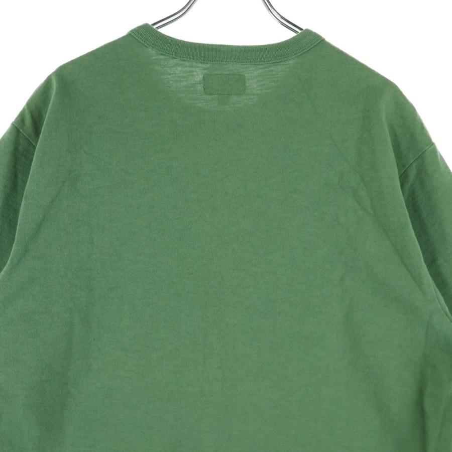 【希少デザイン】シュプリーム 長袖カットソー カーキ スモールロゴ 大きめ XL Supreme（シュプリーム） 20AW LAMF S/S フロントロゴ半袖Tシャツ