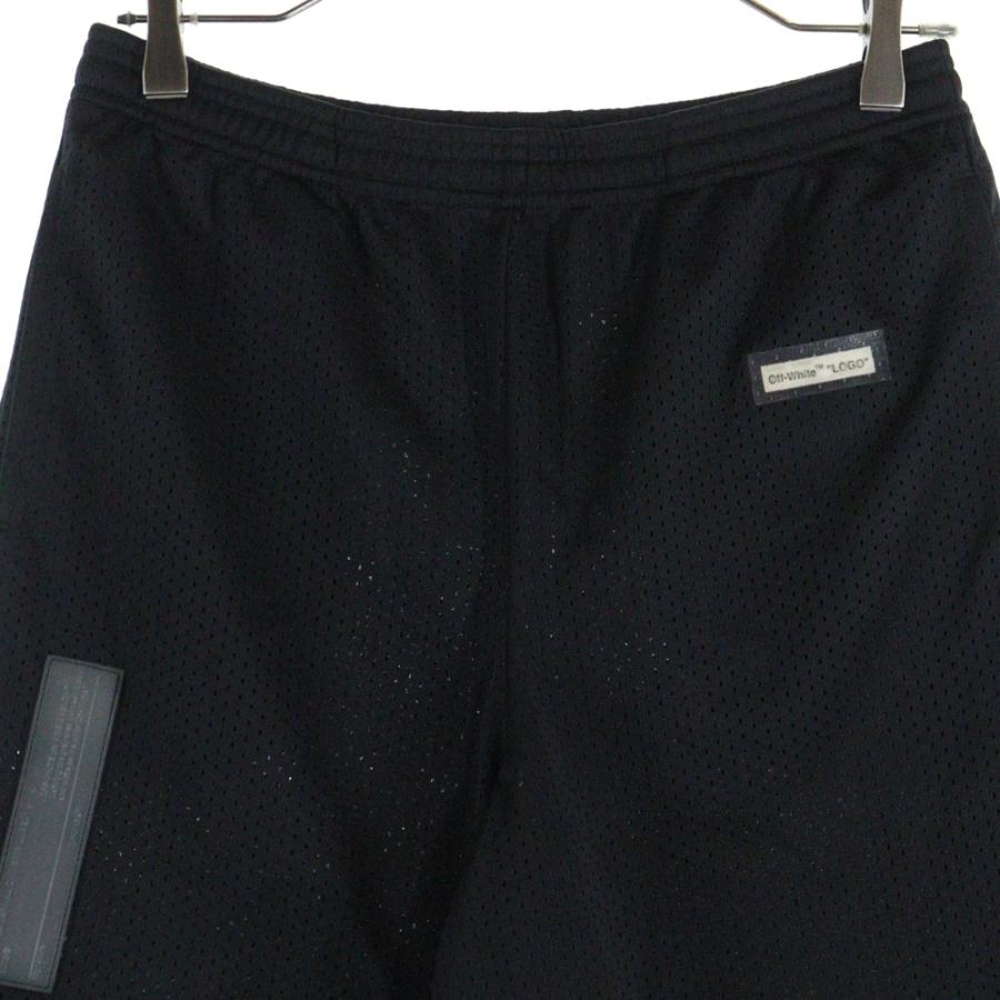 OFF-WHITE オフホワイト 18SS ラバーロゴメッシュショートパンツ