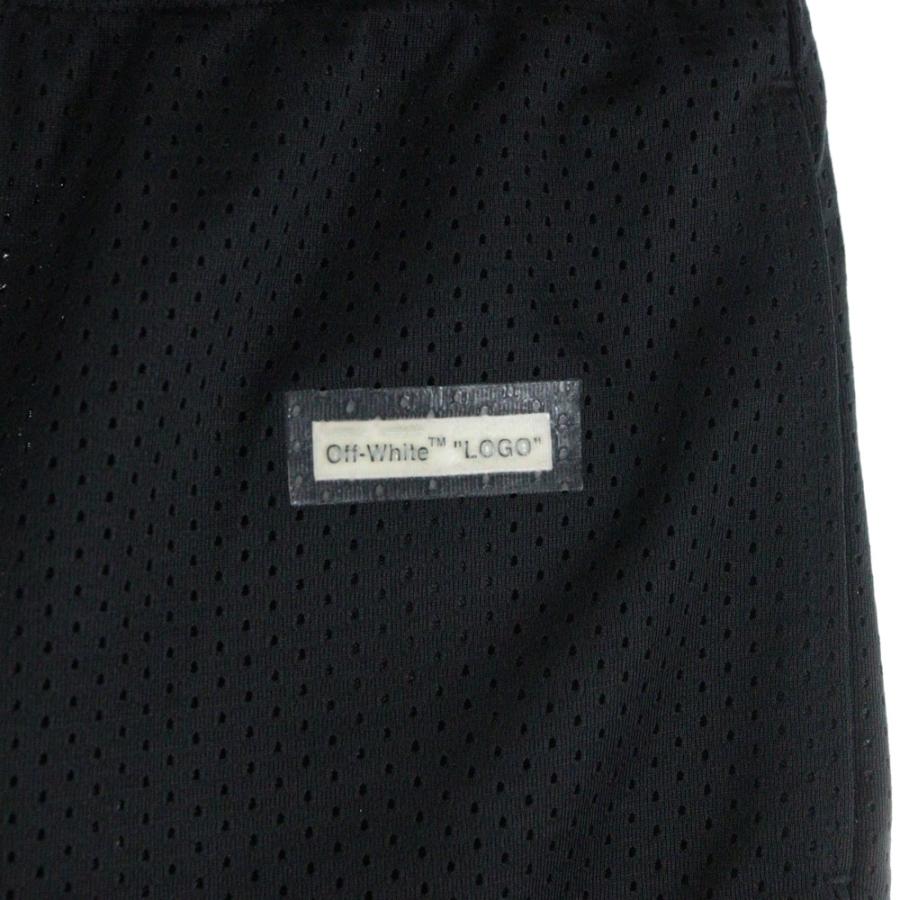 OFF-WHITE オフホワイト 18SS ラバーロゴメッシュショートパンツ