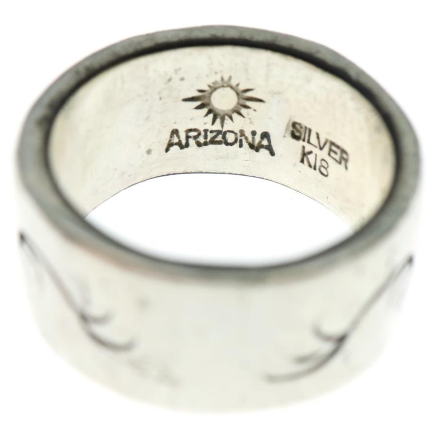 ARIZONA FREEDOM アリゾナフリーダム K18 太陽神付き 唐草リング