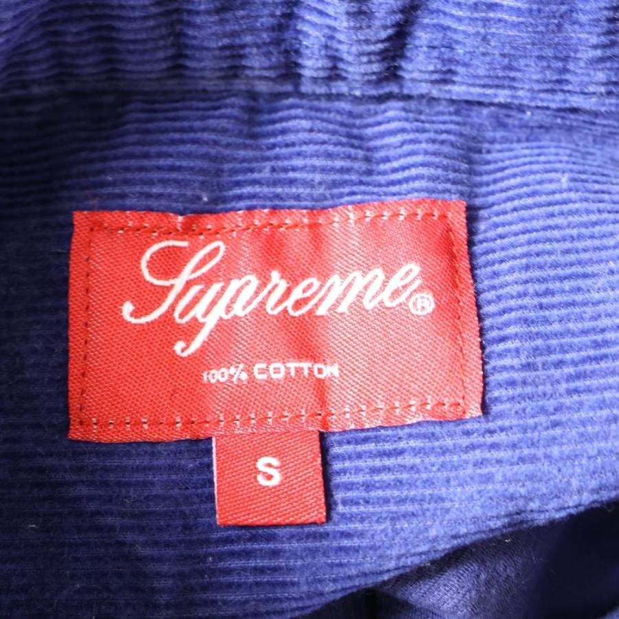 Supreme（シュプリーム） 18AW Corduroy Shirt コーデュロイ 胸ロゴ