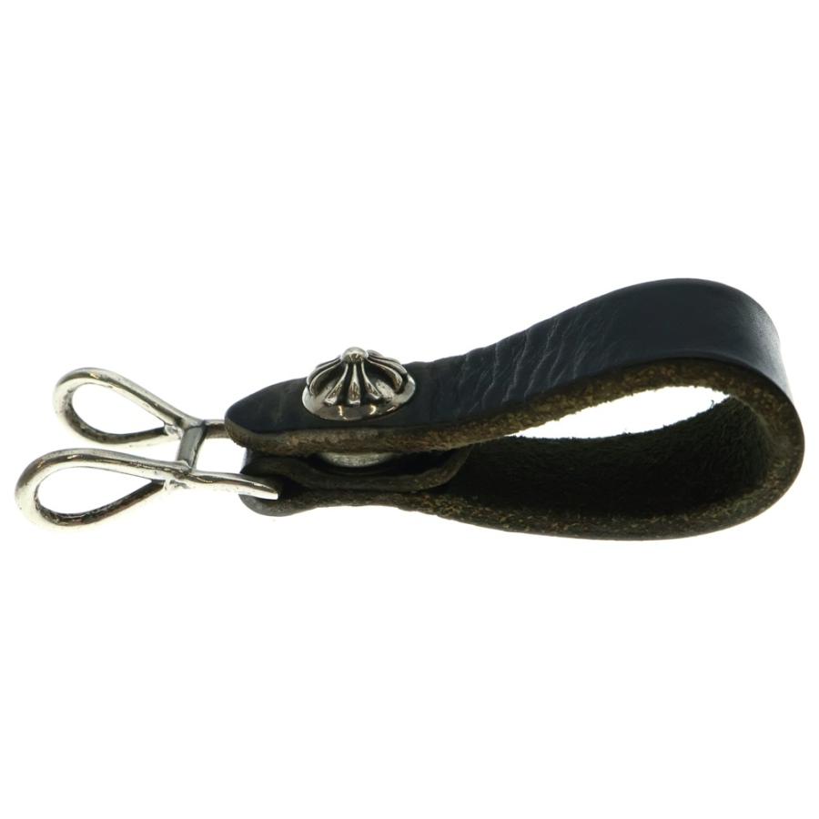CHROME HEARTS（クロムハーツ） BELT LOOP クロスボールボタンレザー