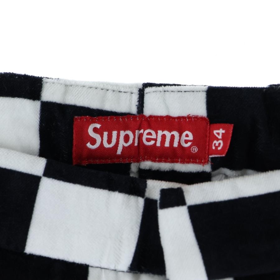SUPREME シュプリーム 20AW ベルベット トラウザー ベロア チェック Supreme（シュプリーム） 20AW Velvet Trouser ベルベット トラウザー