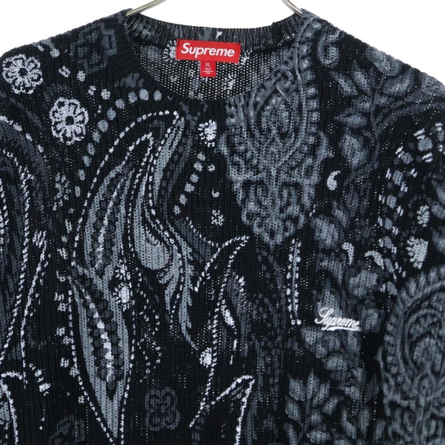 Supreme（シュプリーム） 24SS Printed Paisley Sweater ペイズリー 総