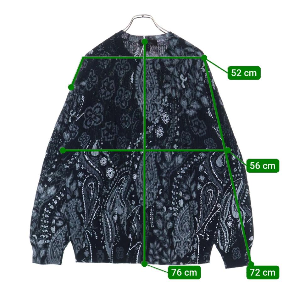 Supreme（シュプリーム） 24SS Printed Paisley Sweater ペイズリー 総