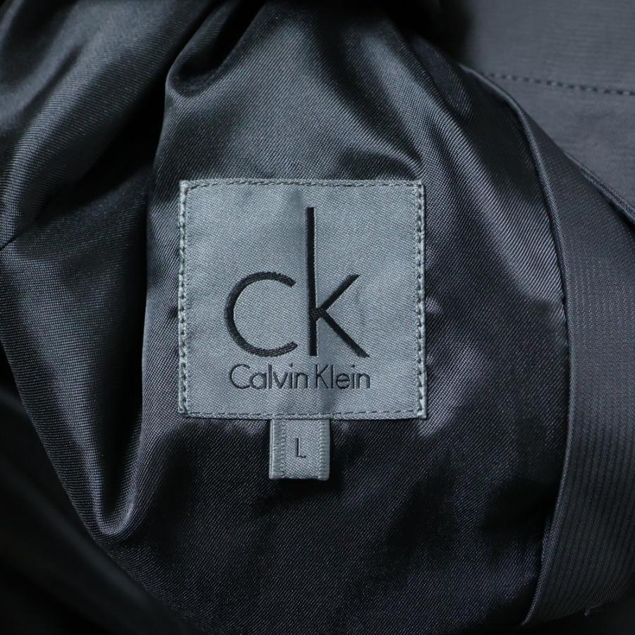 Calvin Klein（カルバン・クライン） ナイロン ロング トレンチコート