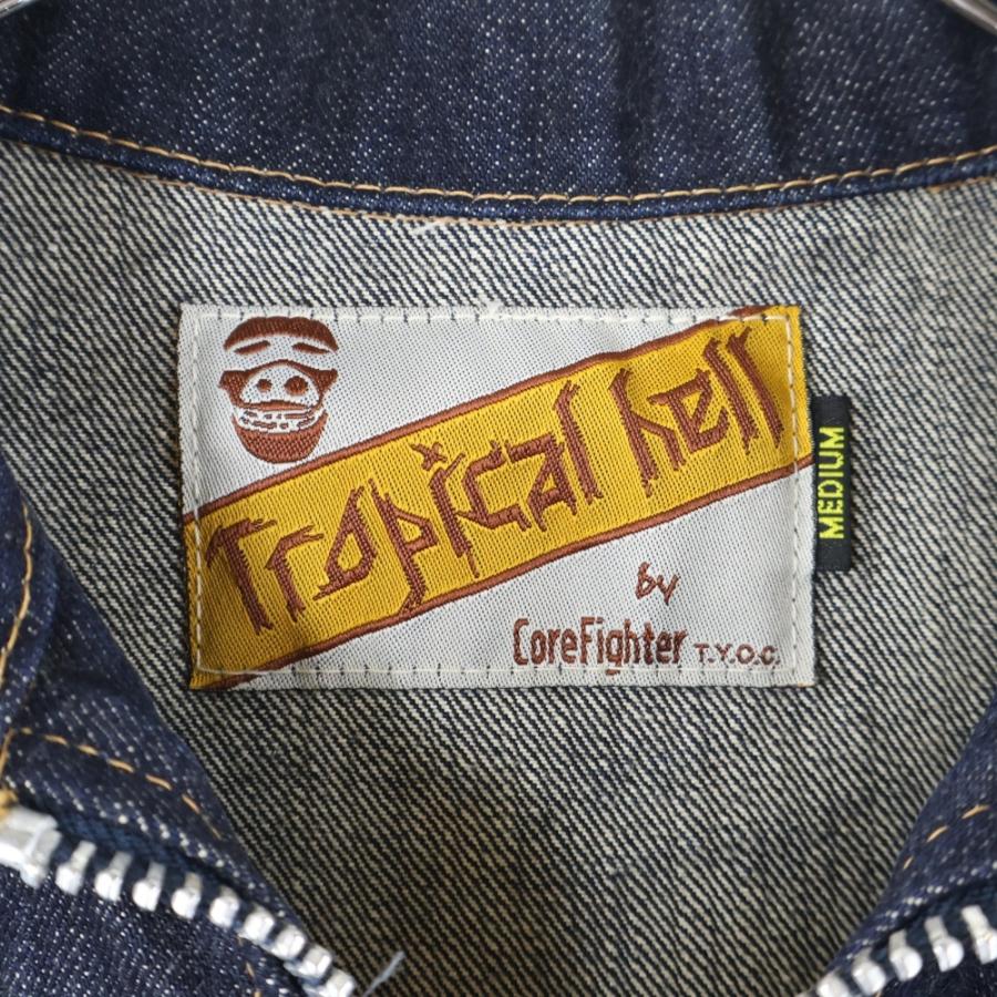 COREFIGHTER（コアファイター） ジップアップ デニムジャケット