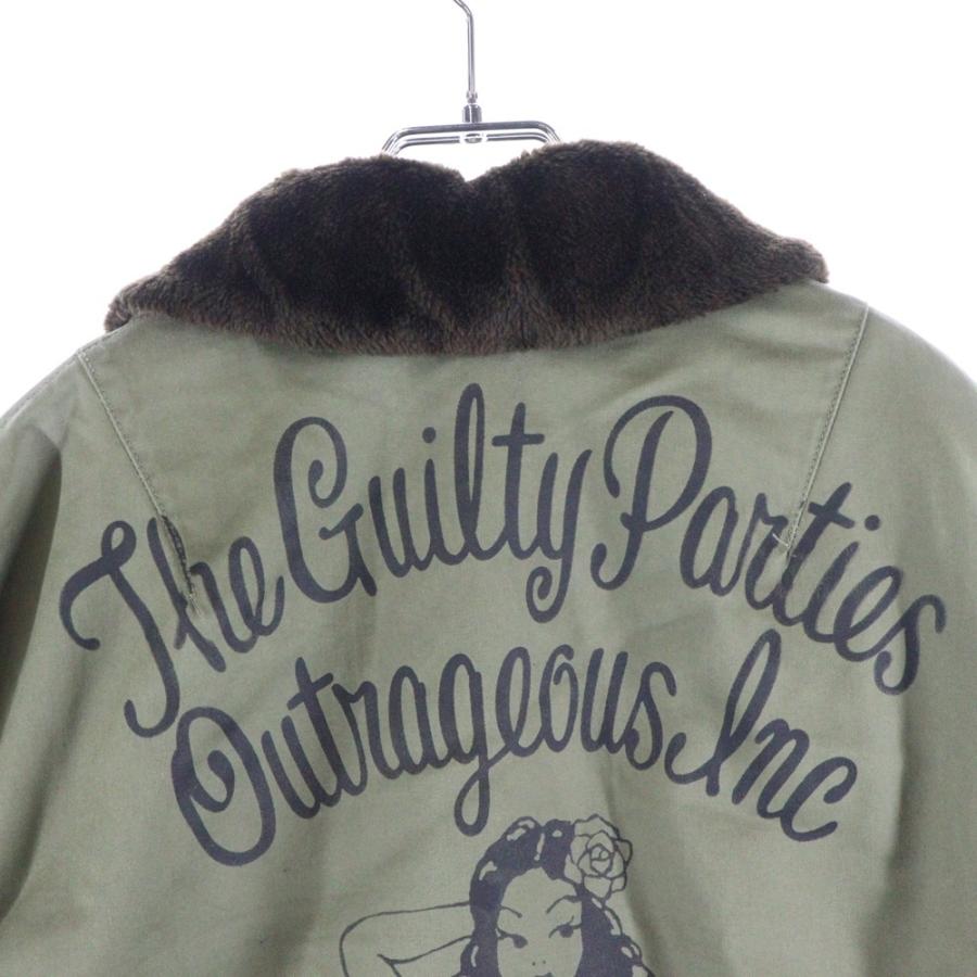 WACKO MARIA（ワコマリア） B-15 Flight Jacket 両面プリント フライト