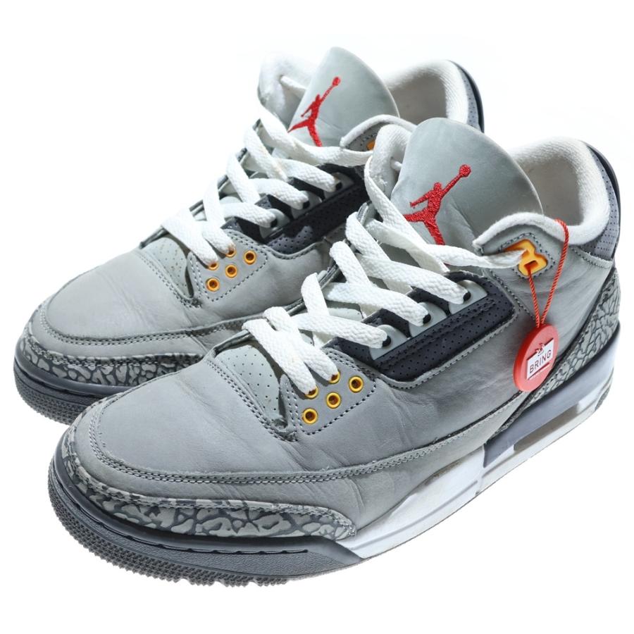 NIKE（ナイキ） AIR JORDAN 3 RETRO COOL GREY エアジョーダン3 レトロ